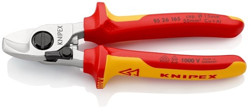 Knipex 165 kabelschere - 95,