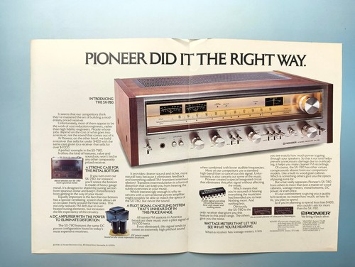 Pioneer clipping werbung - pioneer,