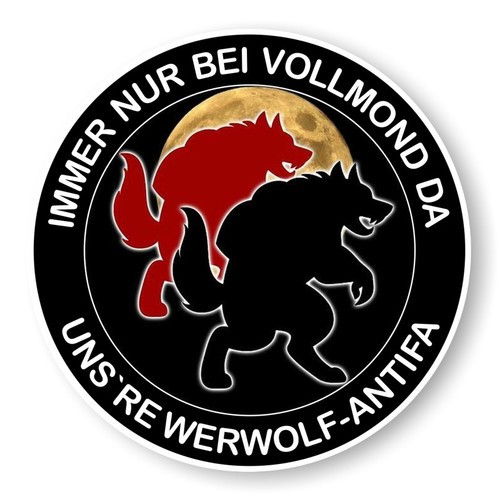 Werwolf antifa pvc - werwolf,