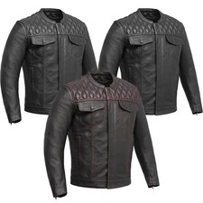 Vintage motorrad lederjacke - vintage, motorrad-lederjacke