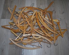 38 Bügel Holz Hosenbügel