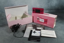 Nintendo Game Boy Micro Rosa / Pink + Ladekab. + Originalverpackung OVP + Anlei.