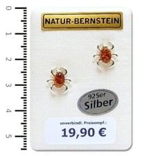 Natur Bernstein amber Ohrringe