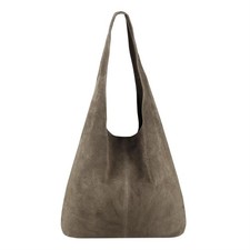 DAMEN LEDER TASCHE Wildleder
