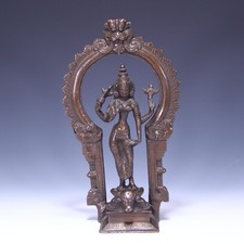 Indian Hindu Bronze Goddess