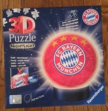 3D Puzzle FC Bayern München, Nachtlicht, Ravensburger