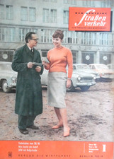 DER DEUTSCHE Straßenverkehr 1 - 1960 Z SIL Trabant Austin DDR-Motorsport-Meister