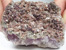 EISENKIESEL Quarz auf FLUORIT