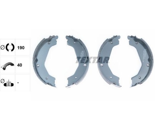 Brake shoe set - ,, parking
