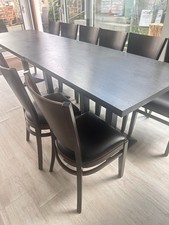 Tische Massivholz &Stühle Gastronomie Neuwertig. Siehe Fotos