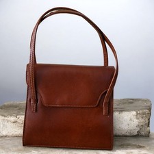 Zeitlose Echtleder Handtasche