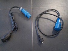 2x Mennekes Kupplung Stecker