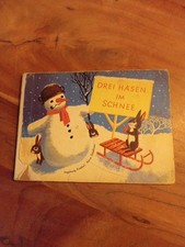 Drei Hasen im Schnee DDR