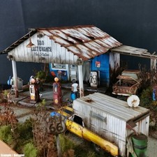 Route 66 Tankstelle in 1:24 -