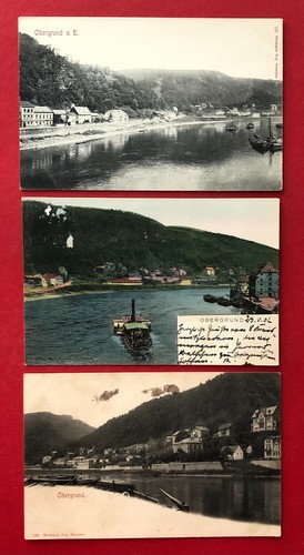 Obergrund in böhmen - ak,