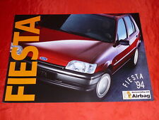 FORD Fiesta Typ GFJ Fun Family Calypso Futura Prospekt Brochure Depliant 1993