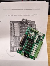 6 Axen CNC interface Board