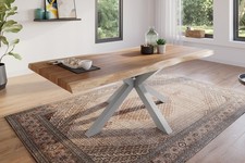 Esstisch Baumkante massiv