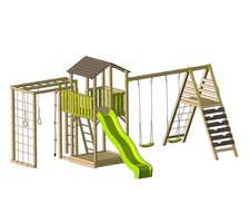 Spielplatz Klettergerüst