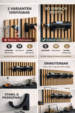 Weinhalter für Akustikpaneel