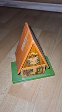 alte DDR Spardose Holzhaus Märchen Frau Holle Kult Liebhaber Sammler Spielzeug
