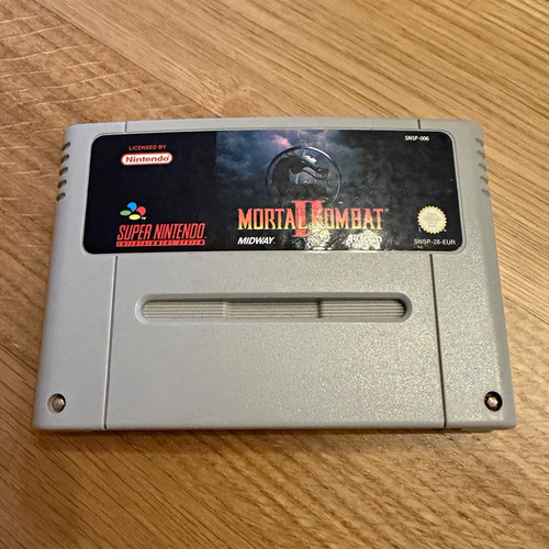 Nintendo mortal kombat - kombat, ii