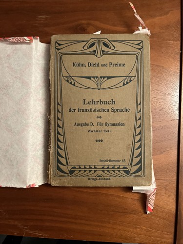 Lehrbuch der französischen - lehrbuch,
