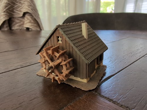 Modellbahn wassermühle mit - h0,