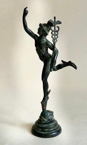 Bronze skulptur merkur - skulptur, "merkur"