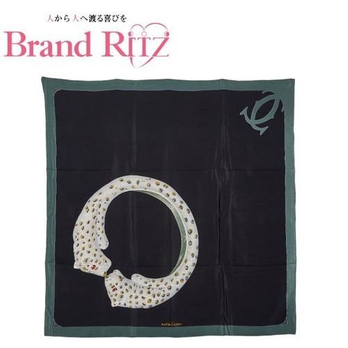 Cartier seidentuch schwarz - cartier,