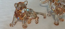 2 x Swarovski Figur  Kristall SCS Tiger