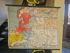 Historische Schulwandkarte