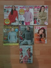 7 x Konvolut Strickmagazin Filati, sabrina, Strick Lust usw.