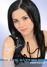Sarah Tkotsch Autogramm