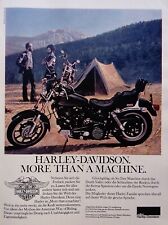 Harley Davidson Werbung 1981