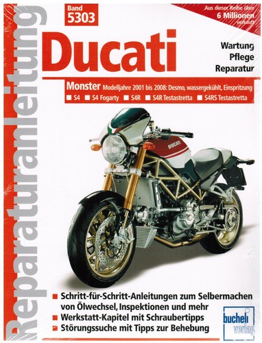 Buch reparaturanleitung ducati - reparaturanleitung,