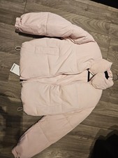 Bershka Winterjacke Rosa GR.XS