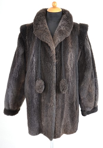 A1896 nutria jacke - a1896, gerupfte