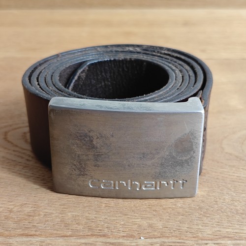 Carhartt ledergürtel braun - carhartt®, ledergürtel,