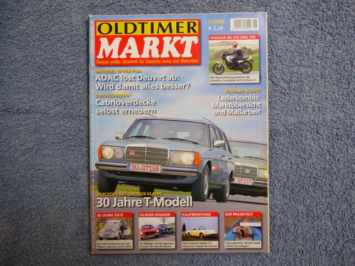 Oldtimer markt 2008 mercedes - oldtimer, 6/2008