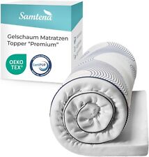 Premium Gel Matratzentopper Matratzenauflage Geltopper 140x200x5cm Topper Gel