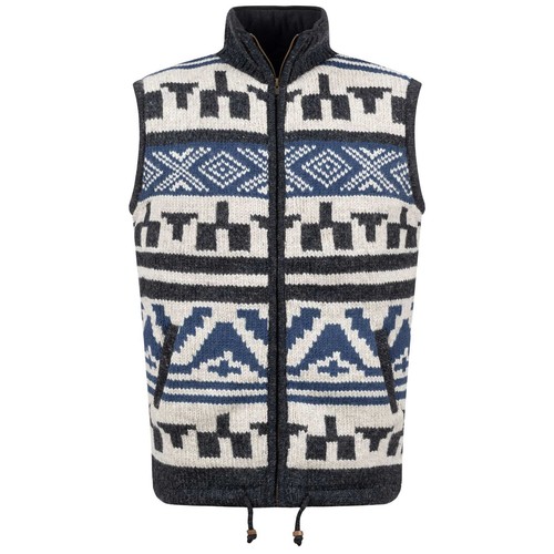 Unisex trachten strickweste - unisex,