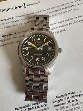 Glashütte Original Navigator Edelstahl  Ref. 1103307074  Kal. 10-30