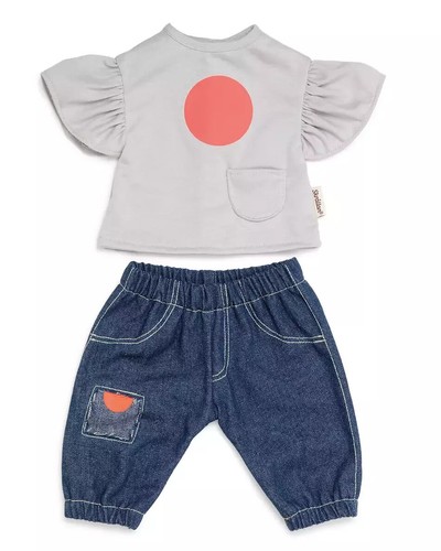 Jeans top puppenkleidung puppe - jeans+top,