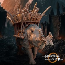 Belagerungsbestie mit Orks -