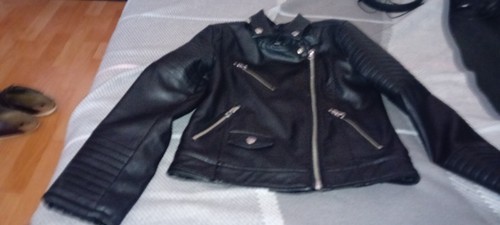 Jungen lederjacke 140 - jungen,