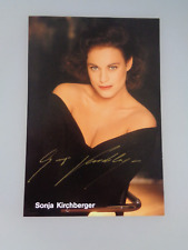 Autogrammkarte - Film & TV - Sonja Kirchberger (7449/589)