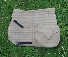 Wanderreitschabracke lange Ausritte 4 Taschen integriert anatomisch caramel 