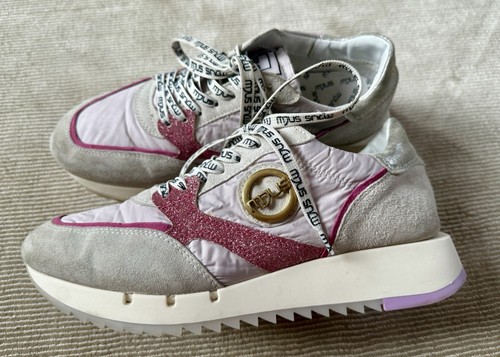 Mjus sneaker weiß pink - sneaker,, weiß/pink