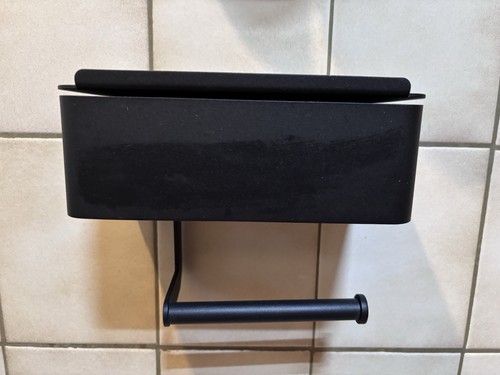 Papierrollenhalter schwarz - papierrollenhalter,